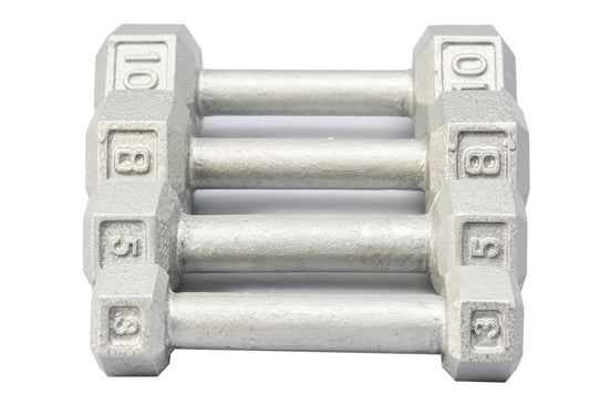 York Cast Iron Hex Dumbbell (Residential Use Only)