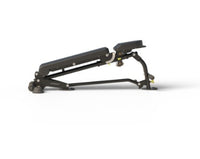 Fitness Hoist HF 5167 7 Position Folding FID Bench - New Matte Black Color
