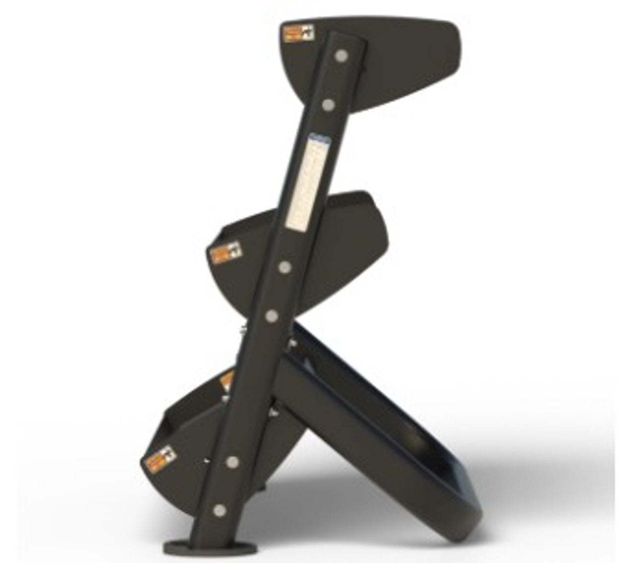 Hoist Fitness 36" Horizontal Dumbbell Rack HF 5461-36 - New Matte Black Color