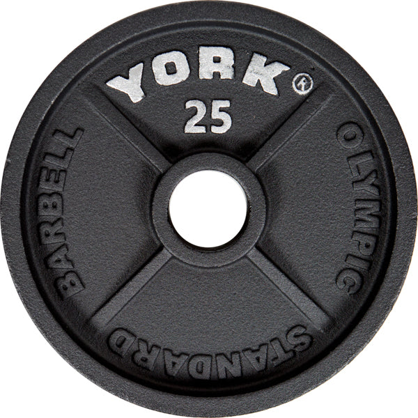 York 2″ Cast Iron Olympic Weight Plate