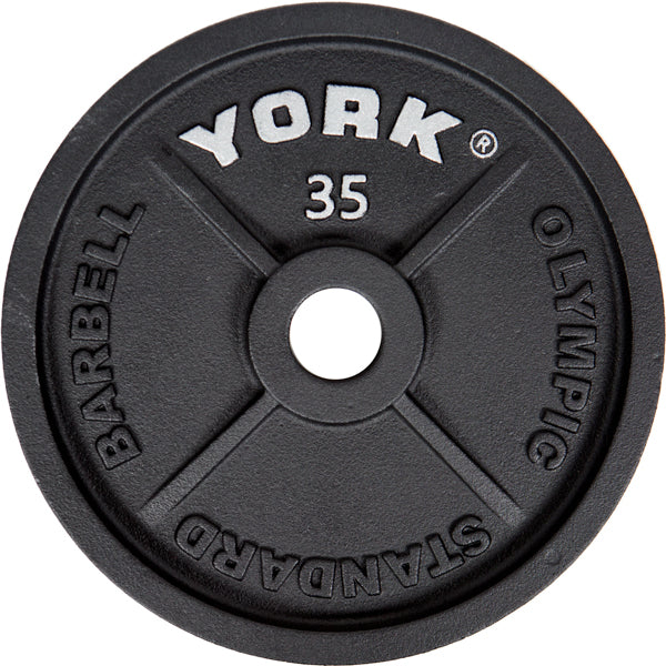 York 2″ Cast Iron Olympic Weight Plate