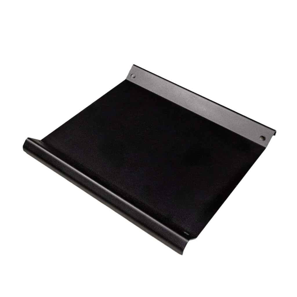 PRx Build Limitless Free Standing Storage Shelf Plates holding dumbbells