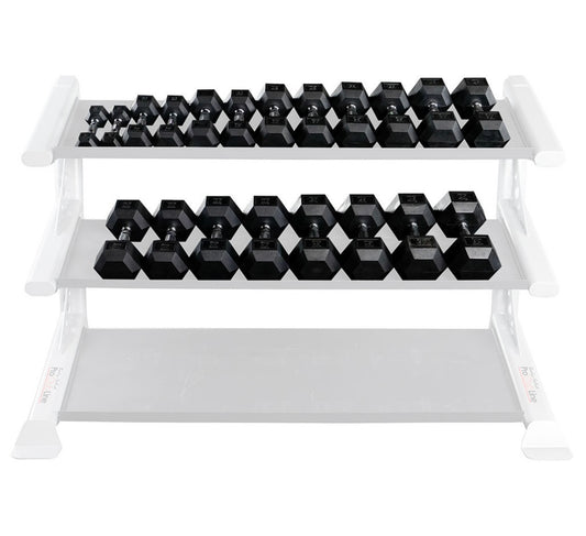 Body-Solid Rubber Coat Hex Dumbbell Sets