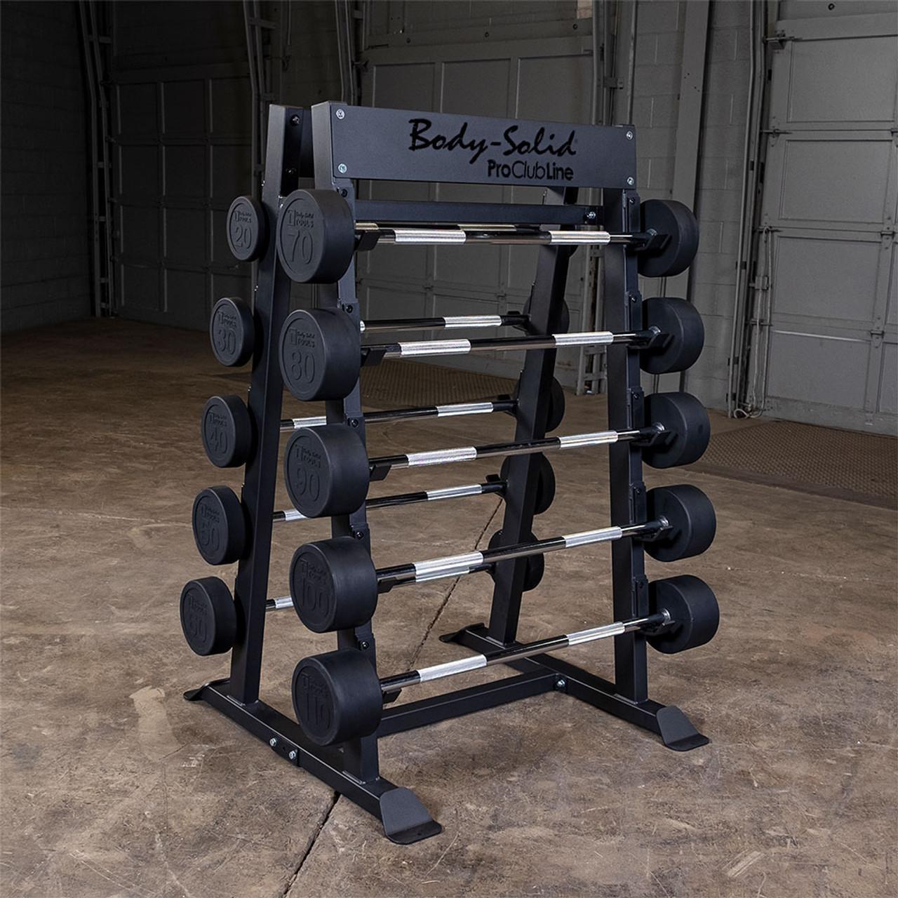 Soporte para barra de pesas fijas Pro ClubLine