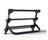 Hoist Fitness 60" Horizontal Dumbbell Rack HF 5461-60 - New Matte Black Color