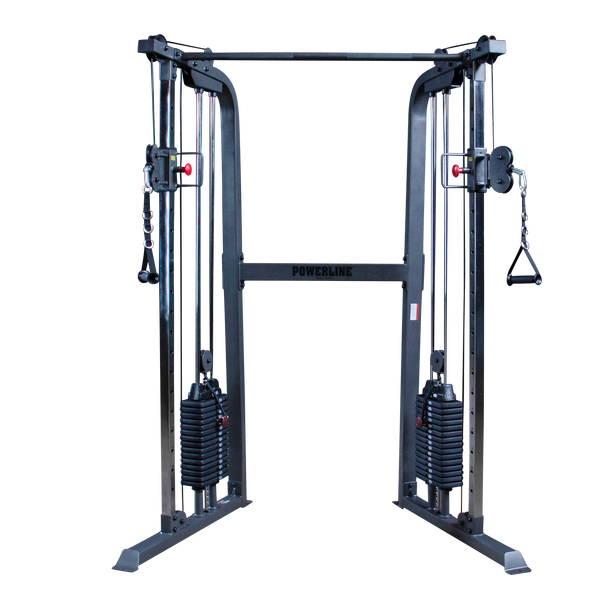 Powerline PFT100 Dual Stack Functional Trainer with Vertically Adjustable Pulleys