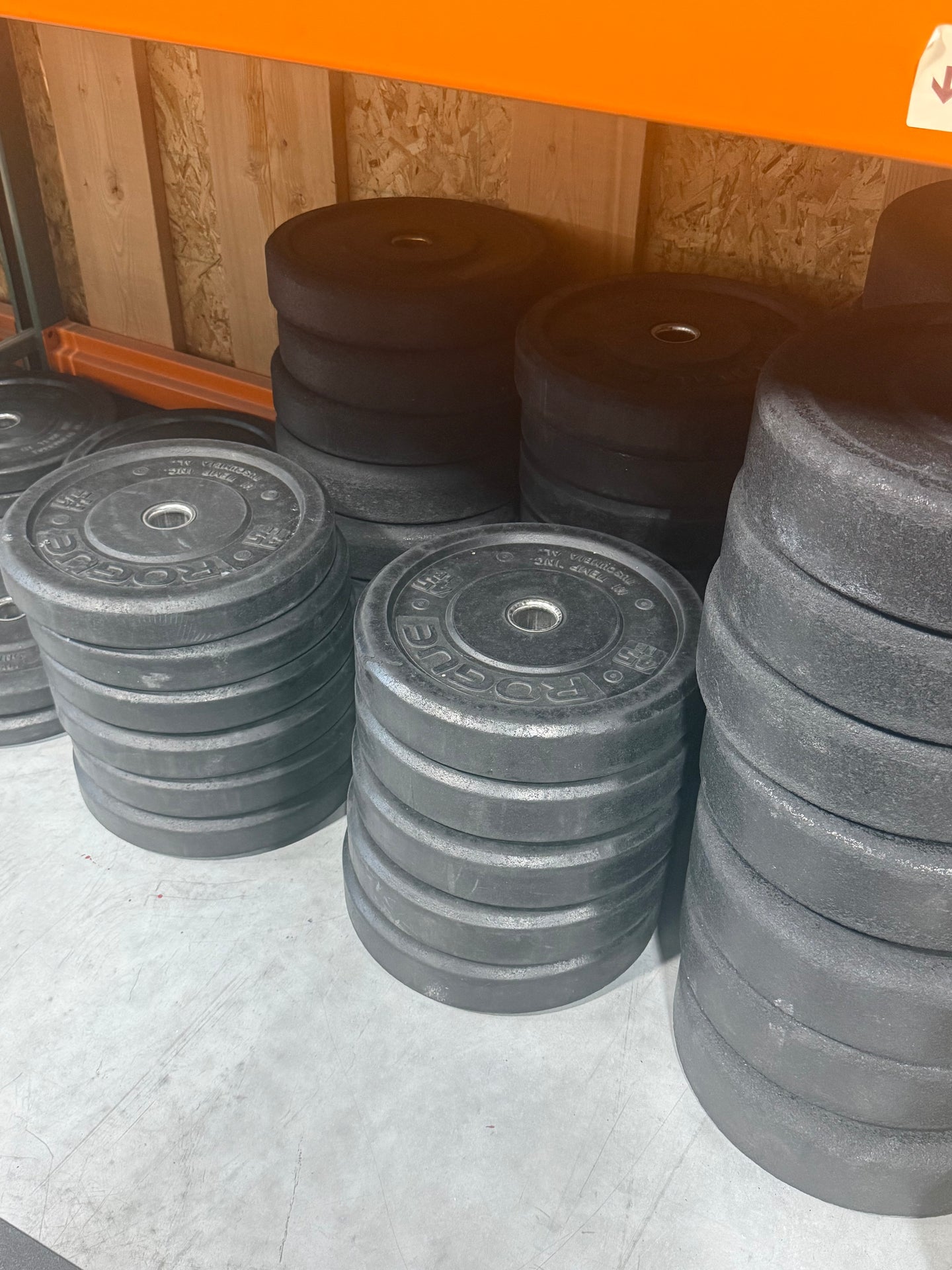 Used Hi-Temp Bumper Plates