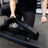 PRx Compact Flat Weight Bench folding leg and locking pin detail