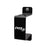 PRx Safety Squat Bar Storage mounted on a wall holding a safety squat barbell