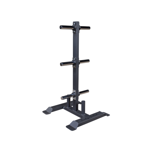 Body-Solid GWT56 Olympic Plate Tree and Bar Holder