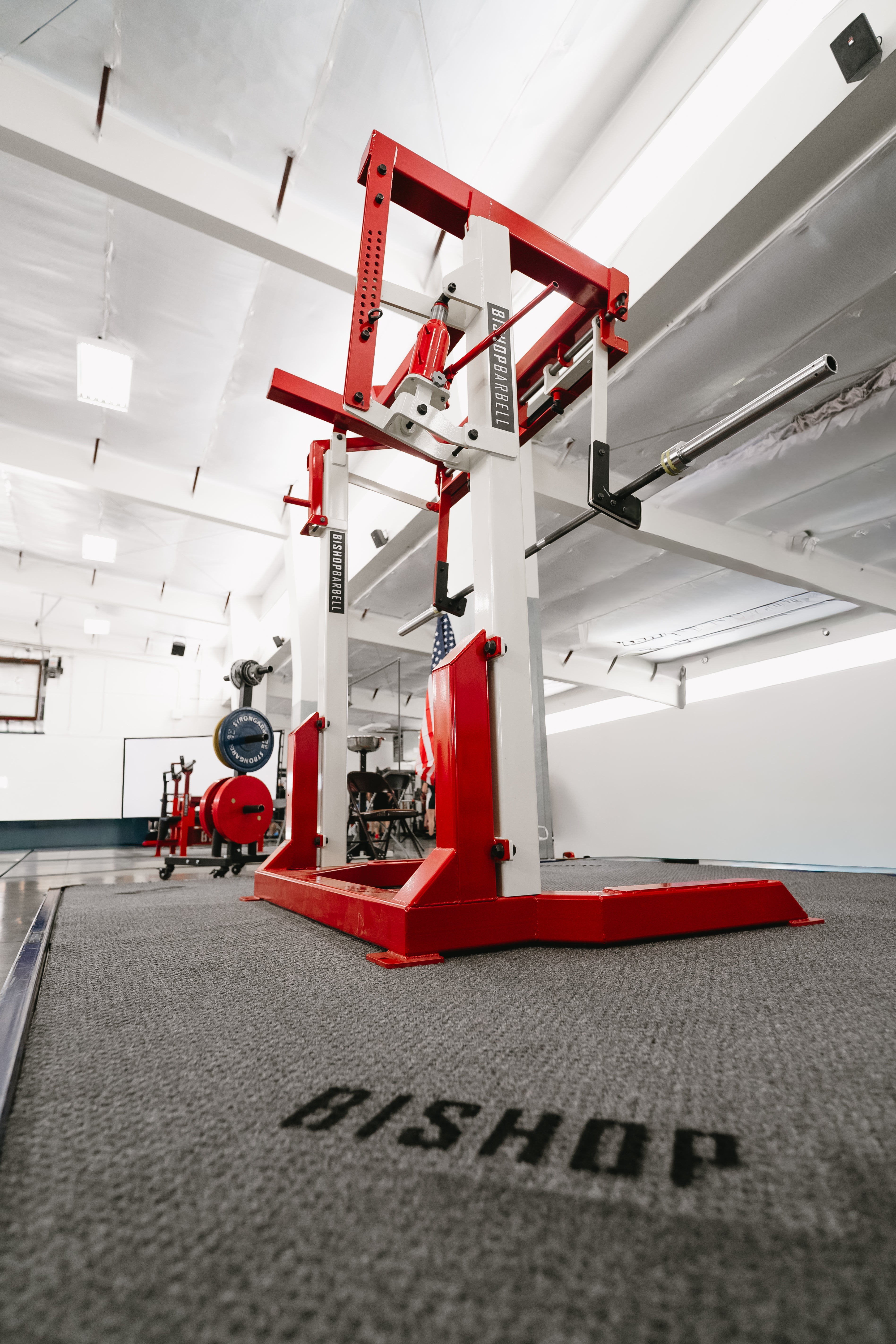 Bishop Barbell Commercial Powerlifting Monolift (Used Once)