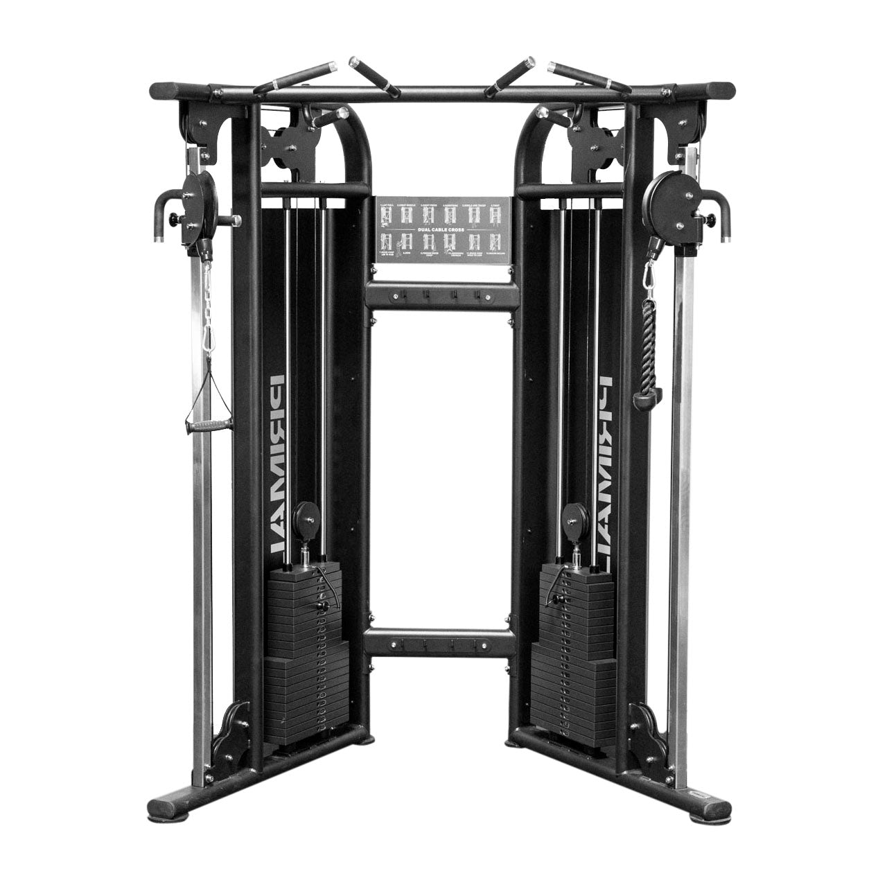 125kg Pin-Select - Club Functional Trainer / Dual Adjustable Pulley