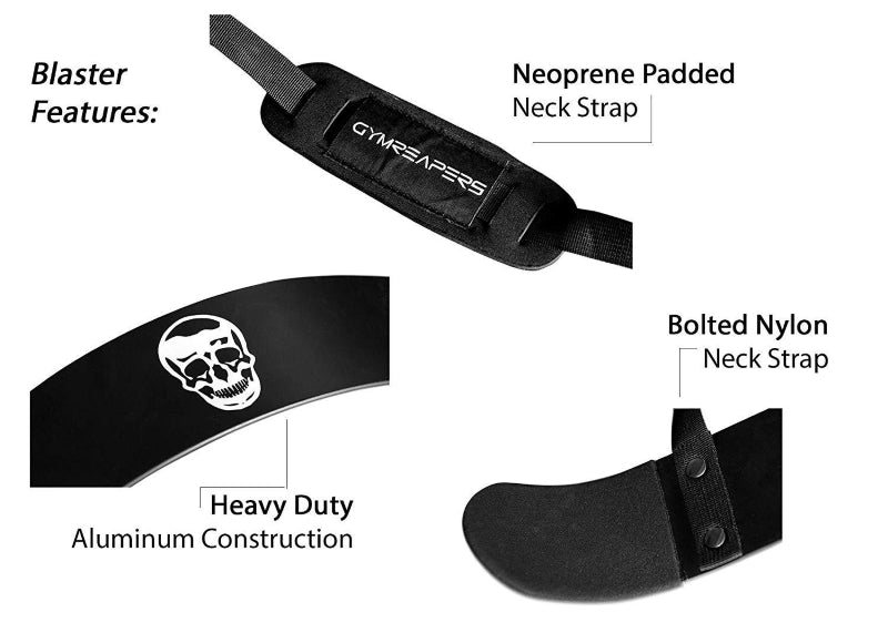 Gymreapers Arm Blaster - Black