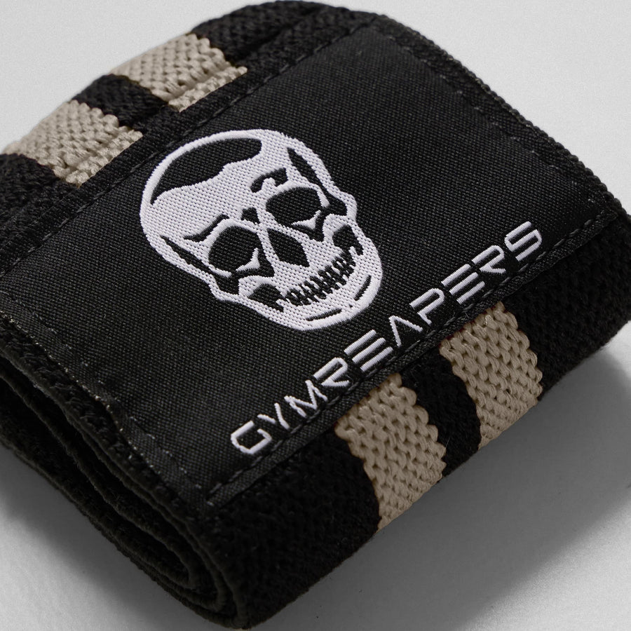 Wrist Wraps - 18" Weightlifting Wrist Support - Desert Sand