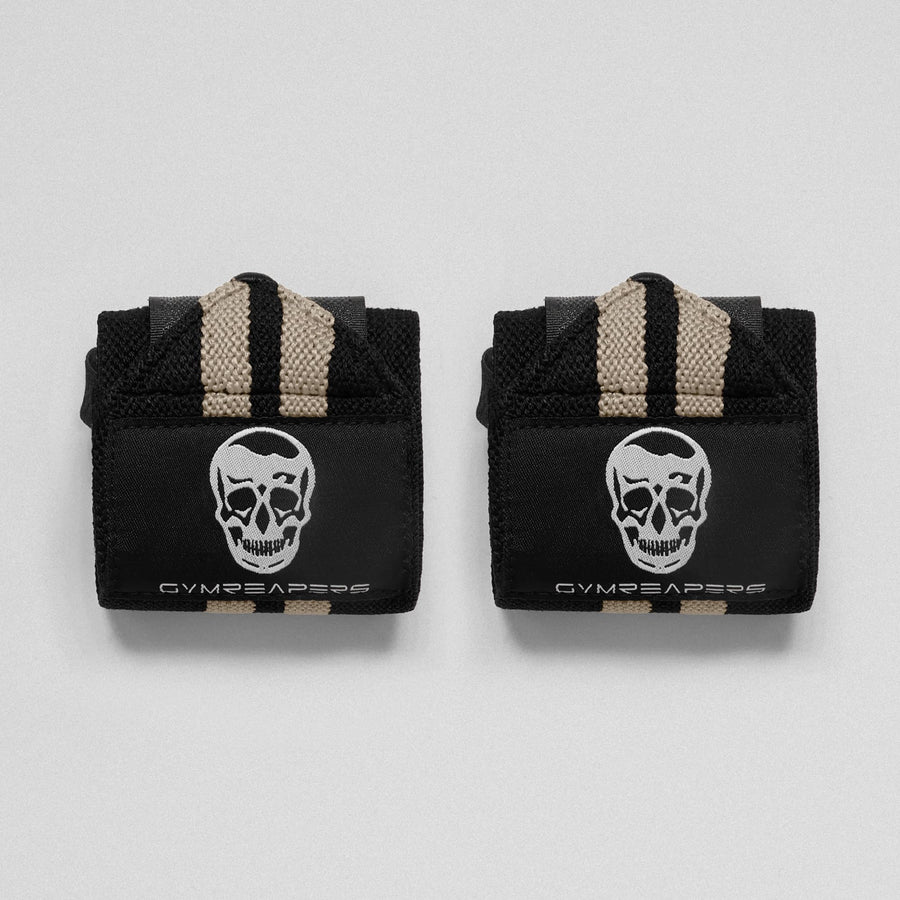 Wrist Wraps - 18" Weightlifting Wrist Support - Desert Sand