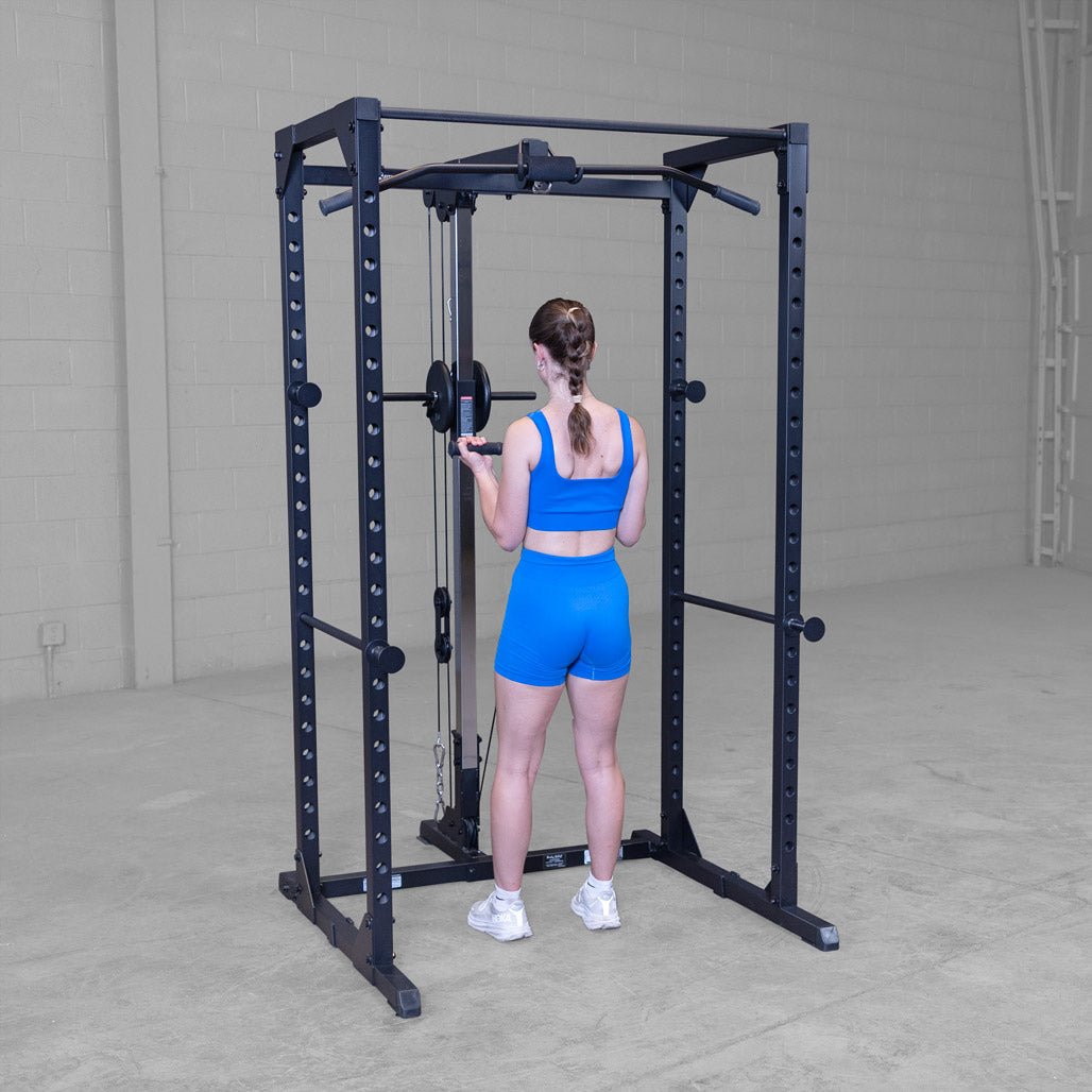 Body-Solid Best Fitness BFLA100B Power Rack Lat Attachment - view 4