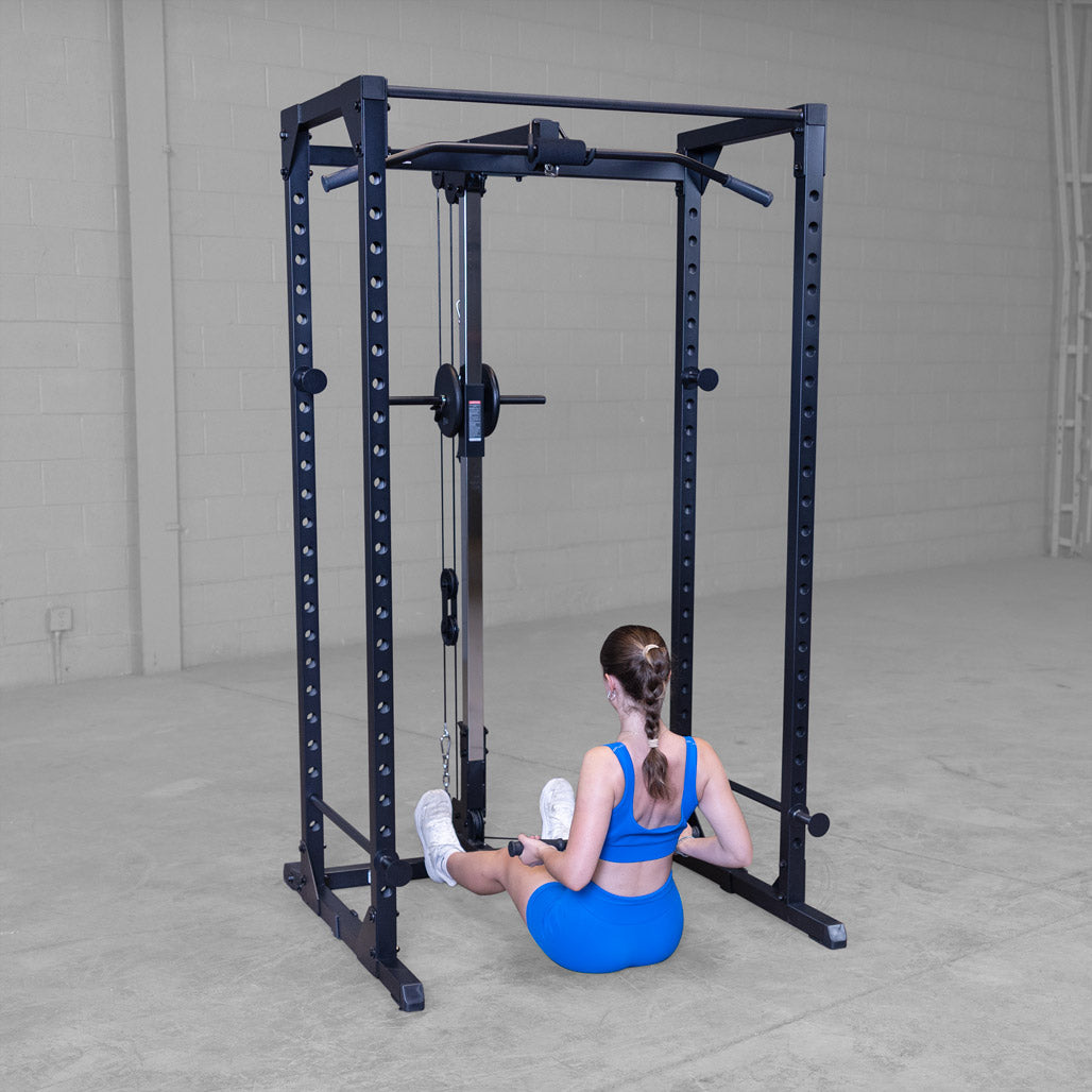 Body-Solid Best Fitness BFLA100B Power Rack Lat Attachment - view 5