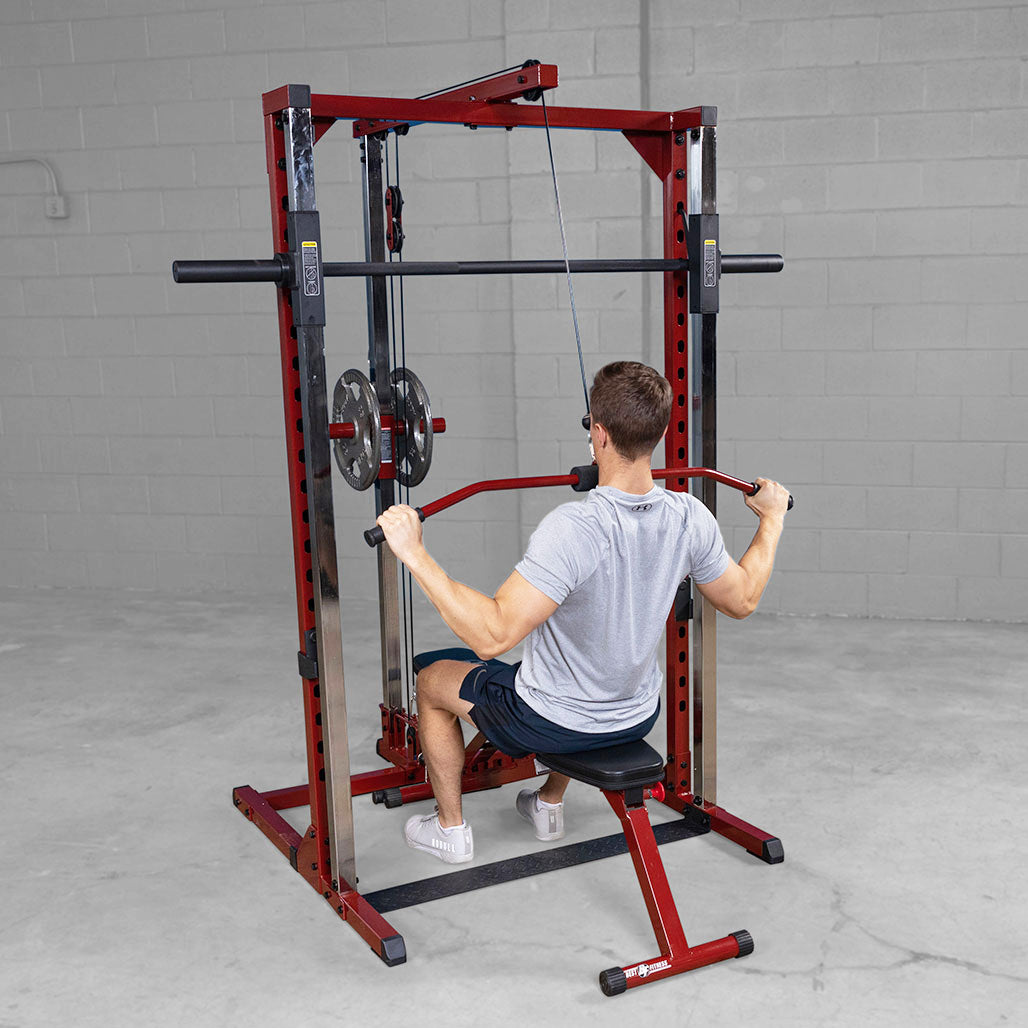Body-Solid Best Fitness BFLA250B Lat Attachment for BFSM250 Smith Machine - view 4