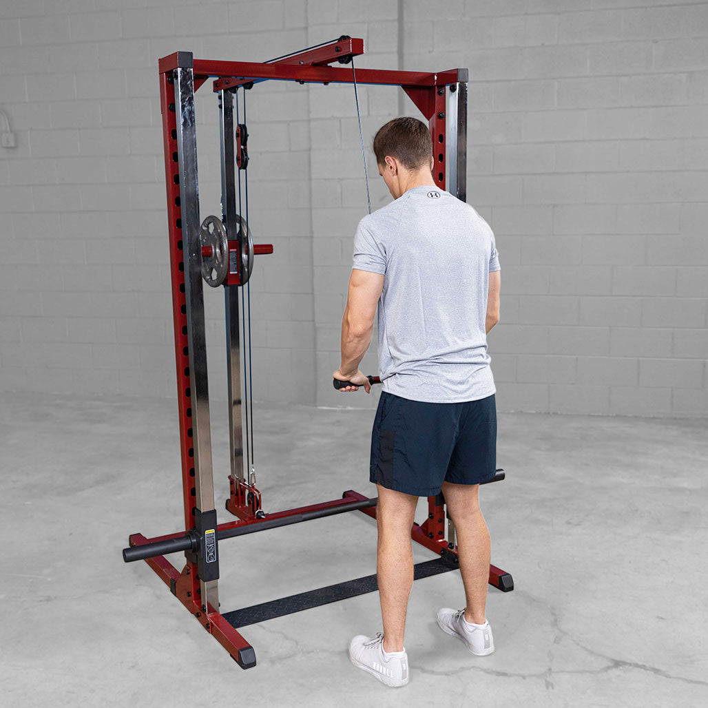 Body-Solid Best Fitness BFLA250B Lat Attachment for BFSM250 Smith Machine - view 2