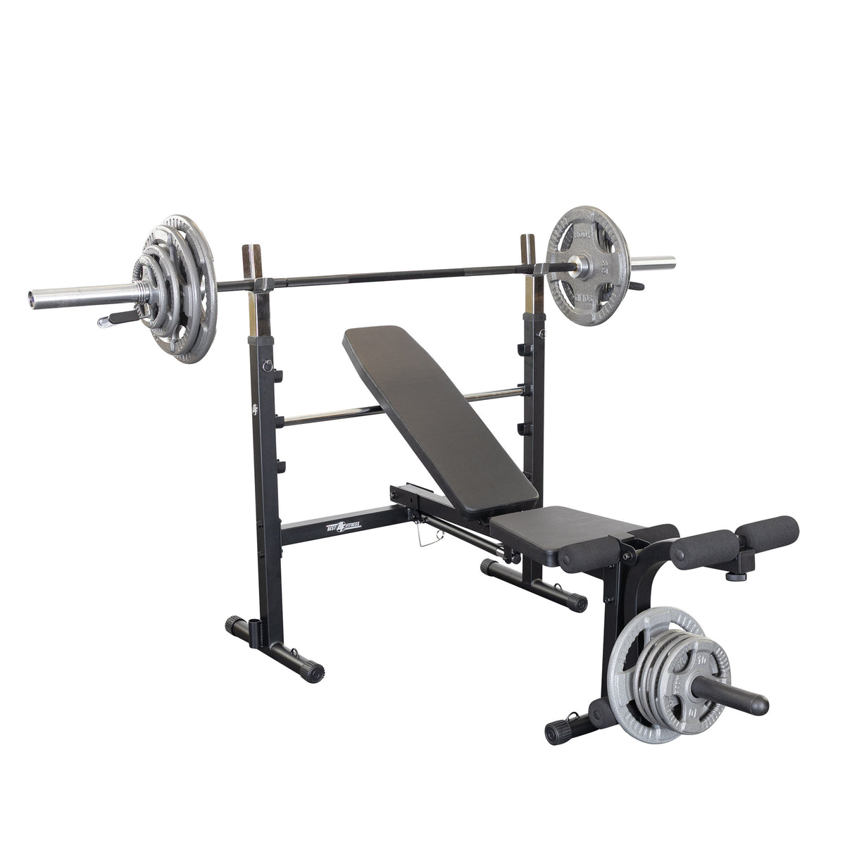 Body-Solid Best Fitness BFOB10B Olympic Bench with Leg Developer - view 4
