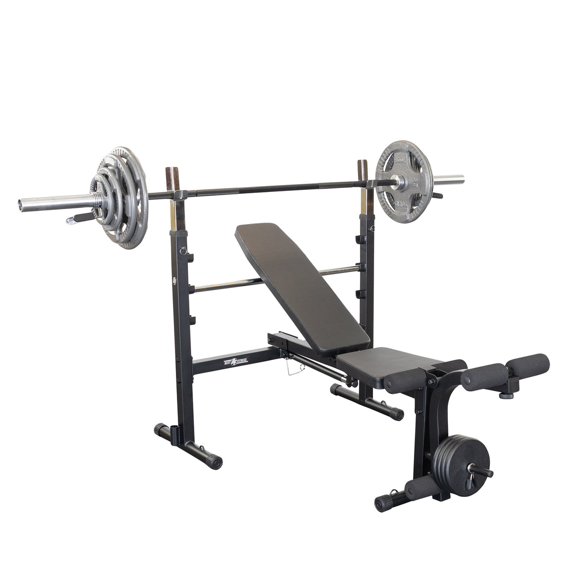 Body-Solid Best Fitness BFOB10B Olympic Bench with Leg Developer - view 3