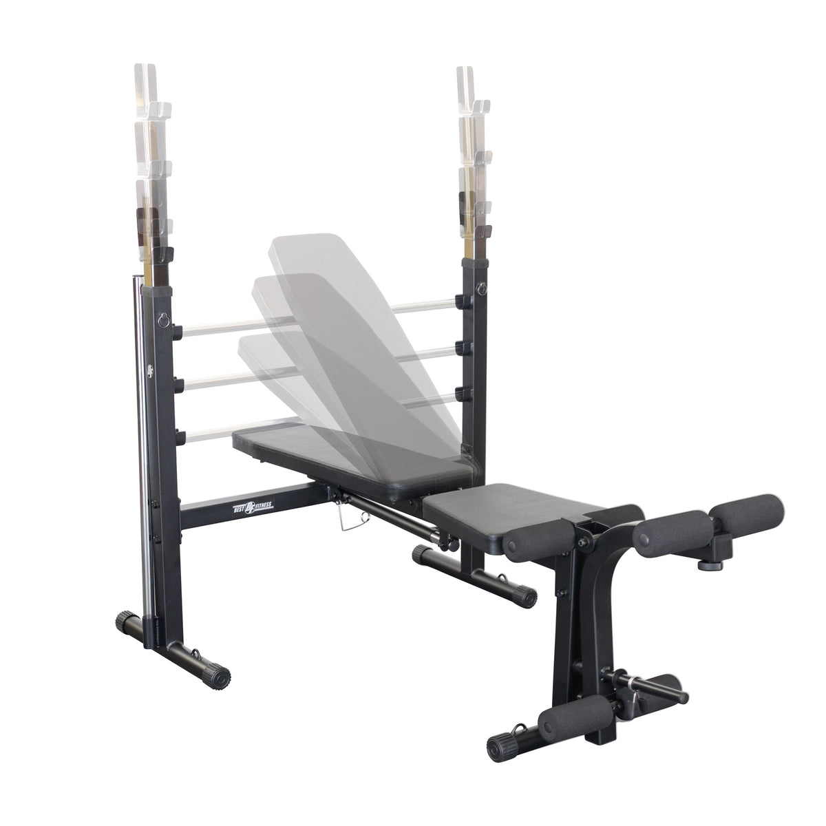 Body-Solid Best Fitness BFOB10B Olympic Bench with Leg Developer - view 2