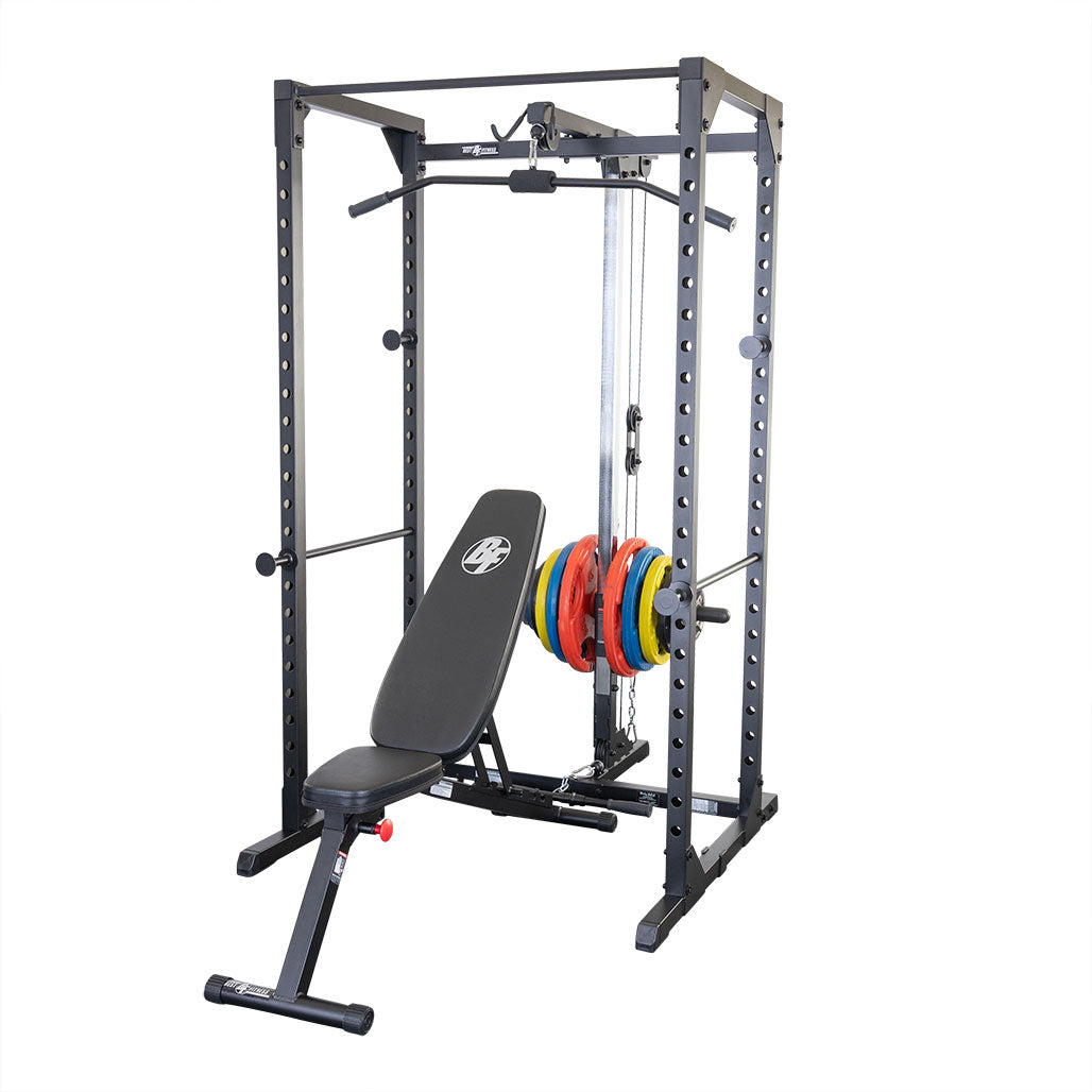 Body-Solid Best Fitness BFLA100B Power Rack Lat Attachment - view 8