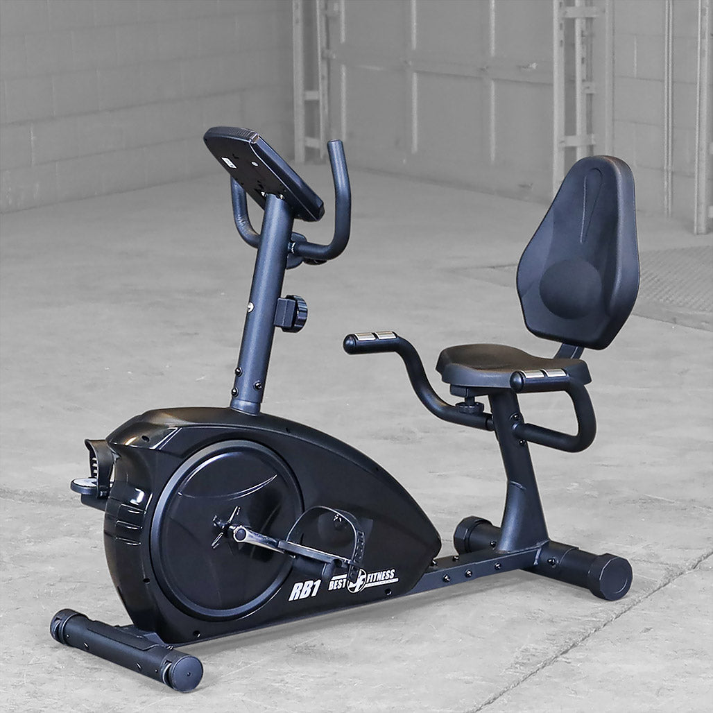BFRB1B recumbent bike in use