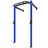 PRx Build Limitless Wall-Mount Rack in Blue mounted to the wall