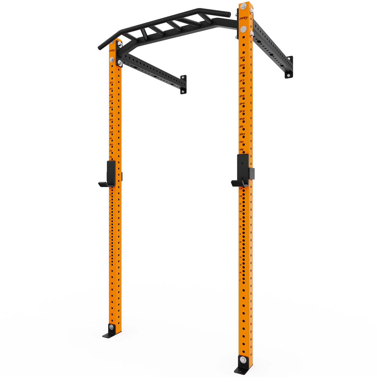 PRx Build Limitless Wall-Mount Rack in Orange