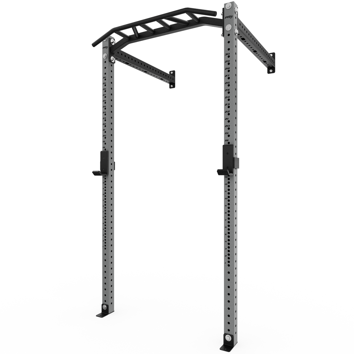 PRx Build Limitless Wall-Mount Rack in Stealth Gray