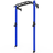 PRx Build Limitless Wall-Mount Rack in Blue in the shallow depth configuration