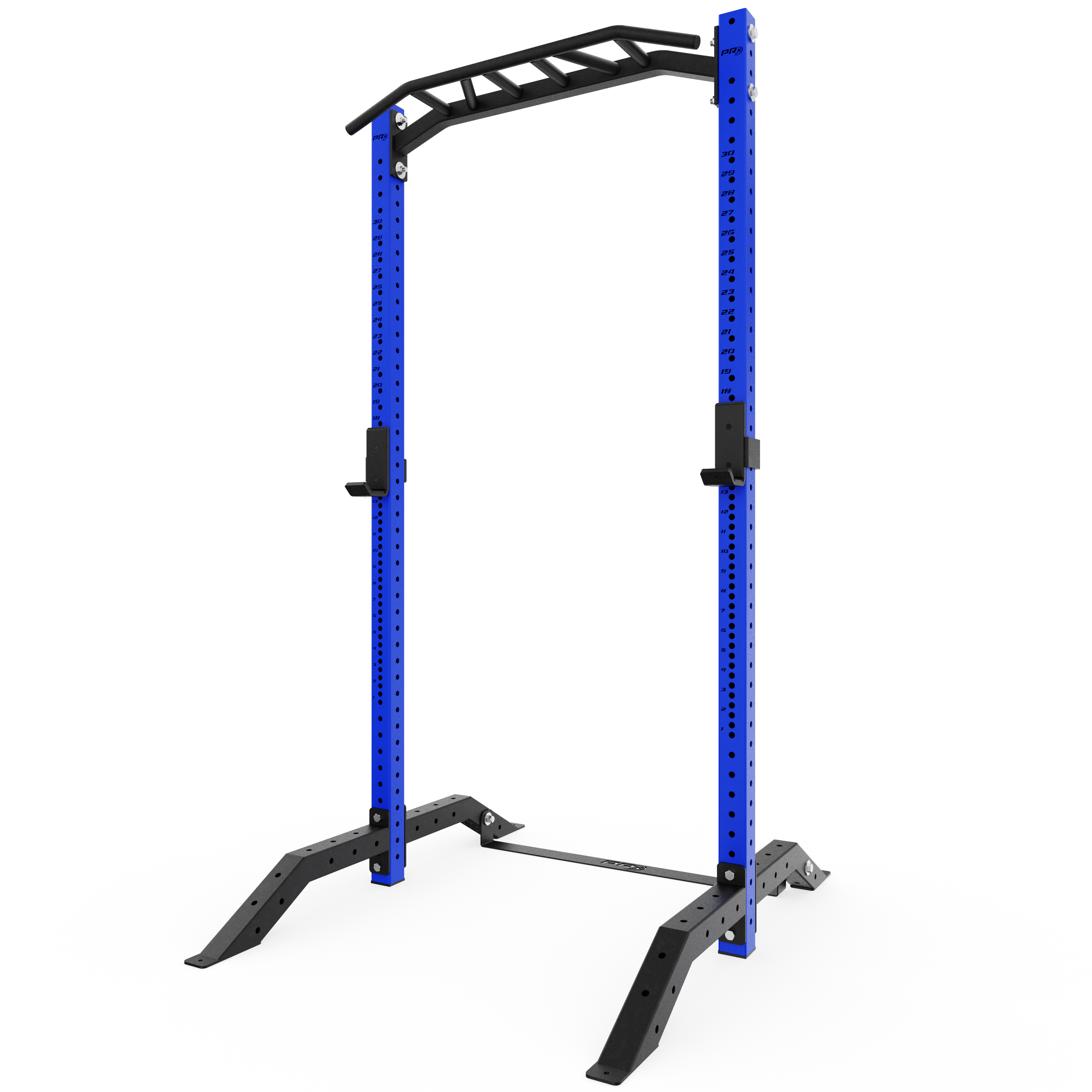 PRx Build Limitless Squat Stand with multi-grip pull-up bar and J-cups