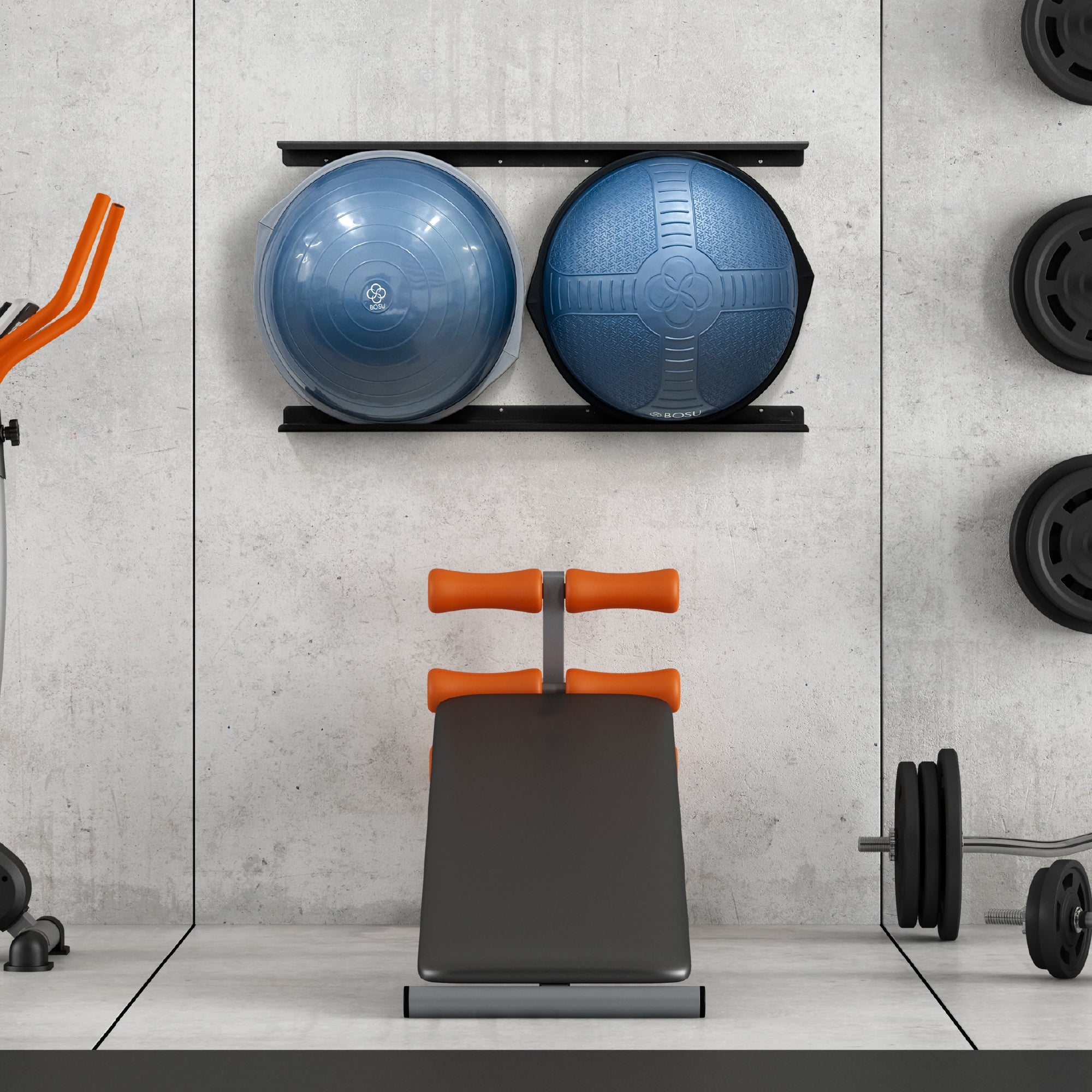 Double Storage Balance Trainer Wall Bracket