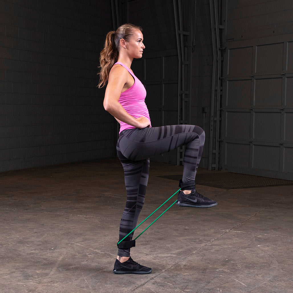 Body-Solid Tools Ankle Cuff Resistance Tubes - exercise use