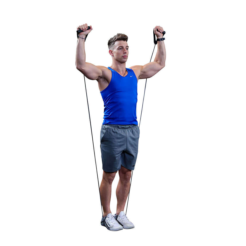 Body-Solid Tools Resistance Tubes, in 5 Levels of Resistance