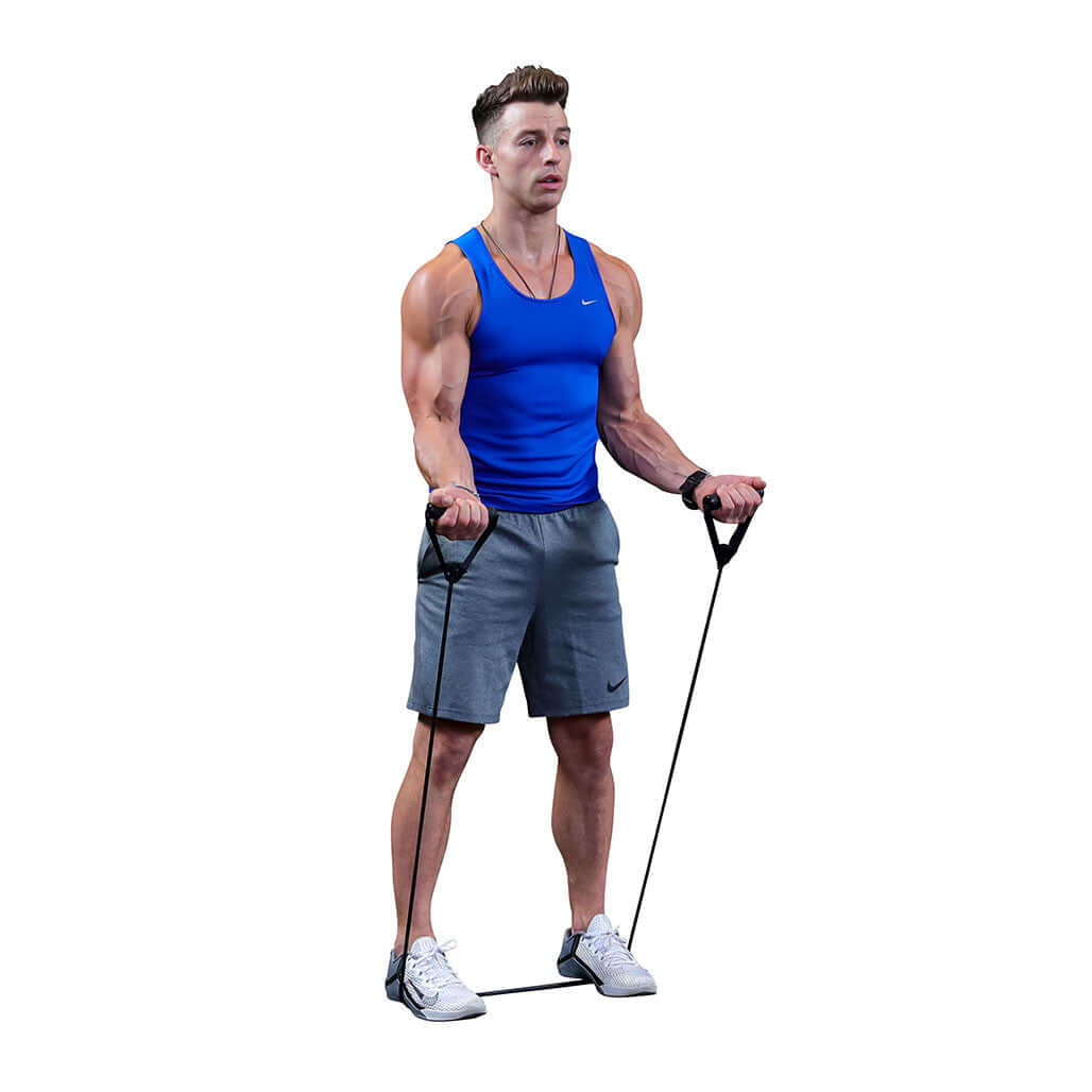 Body-Solid Tools Resistance Tubes, in 5 Levels of Resistance