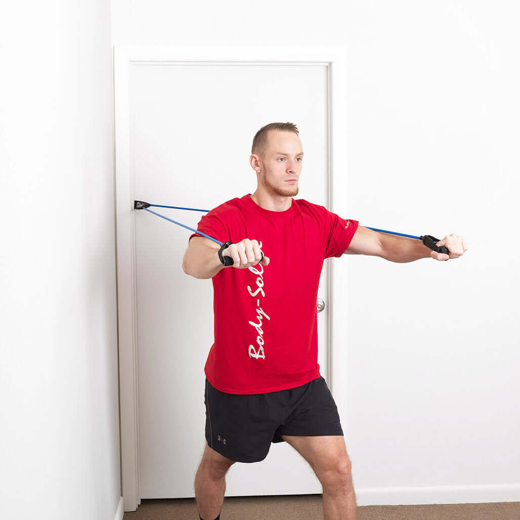 Body-Solid Tools Resistance Tubes, in 5 Levels of Resistance
