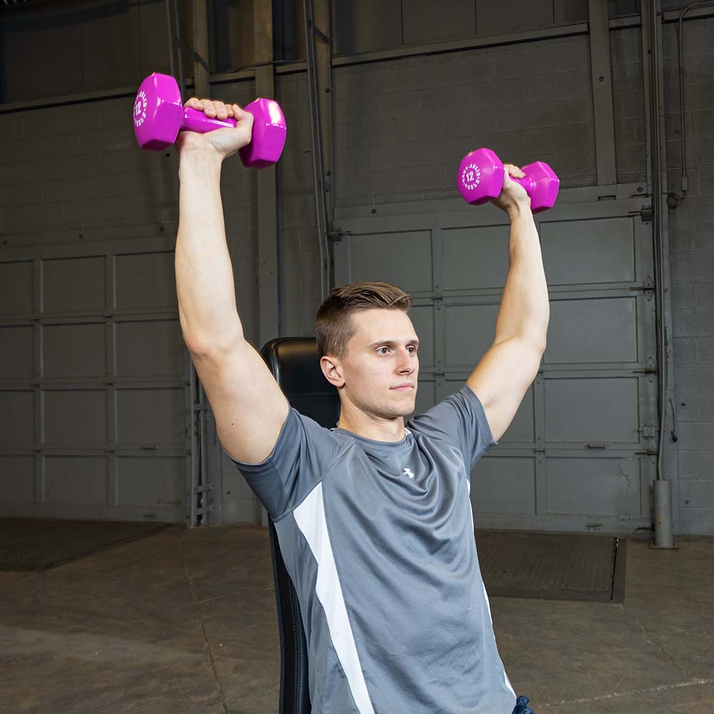 Body-Solid Tools BSTVD vinyl dumbbells