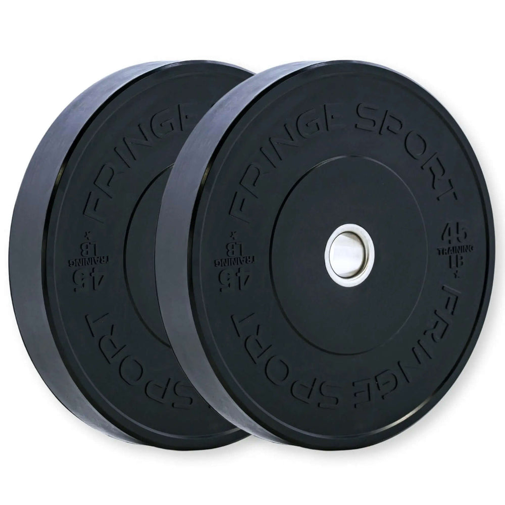 Black Bumper Plates (Pairs)