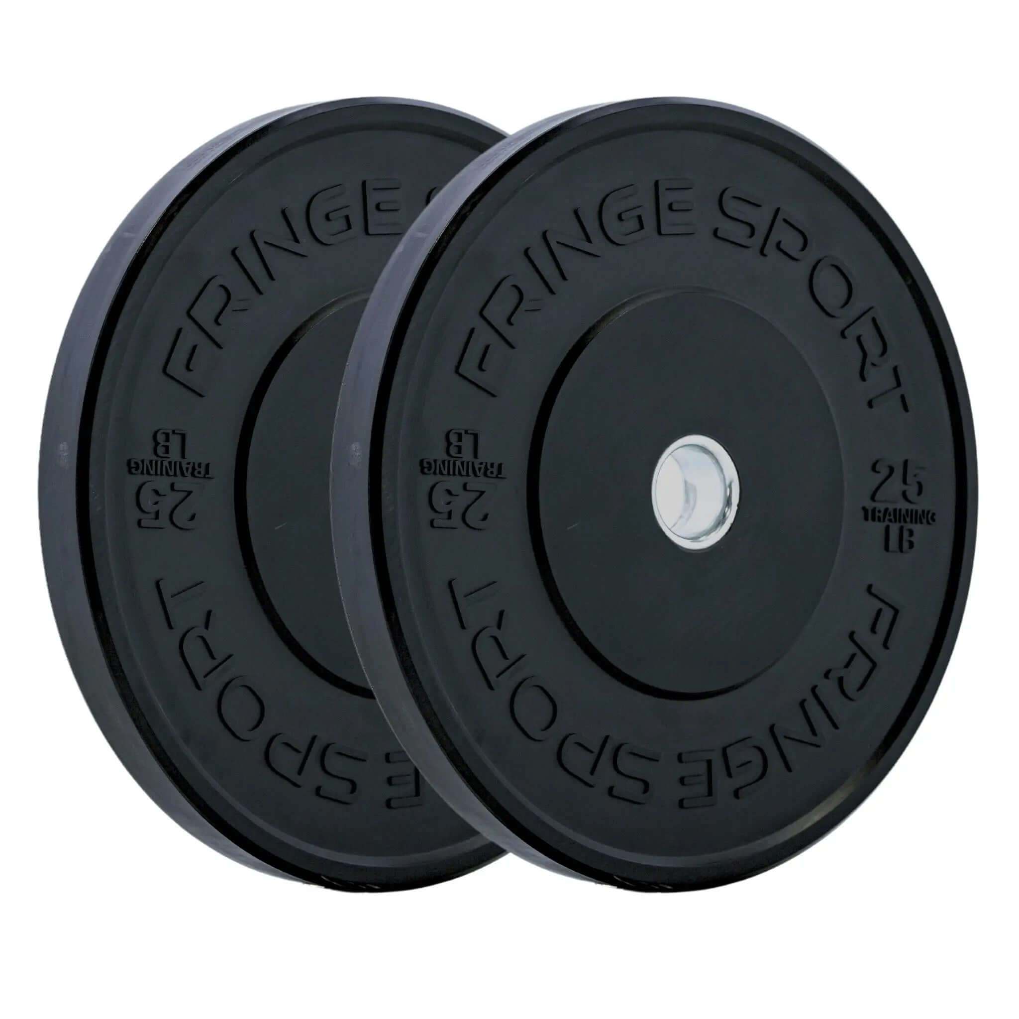 Black Bumper Plates (Pairs)