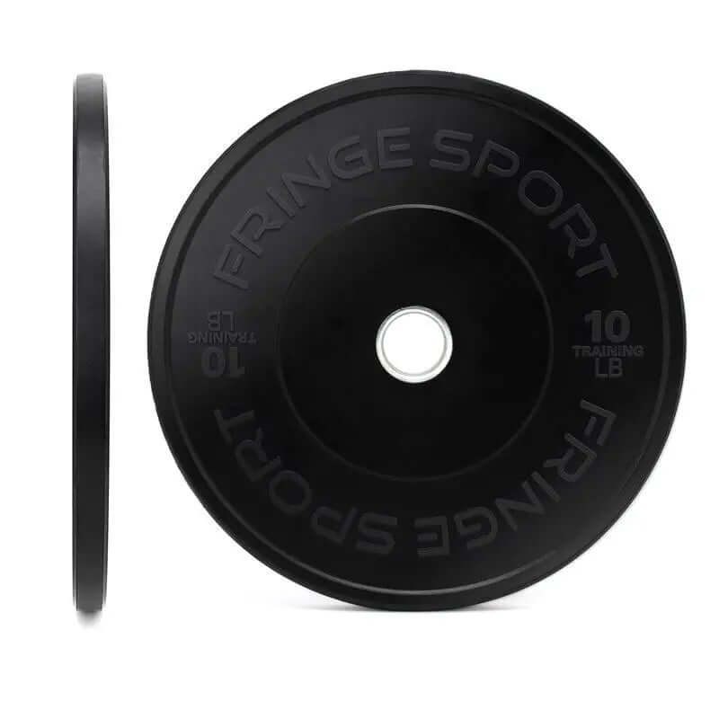 Black Bumper Plates (Pairs)