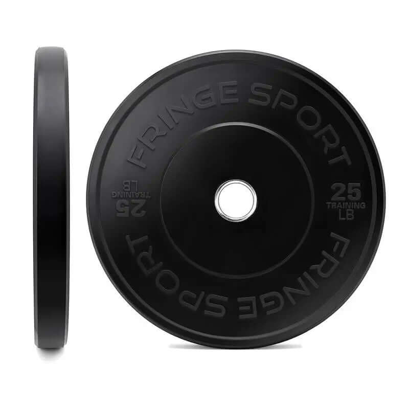 Black Bumper Plates (Pairs)