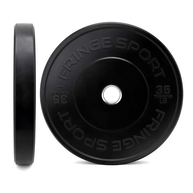 Black Bumper Plates (Pairs)