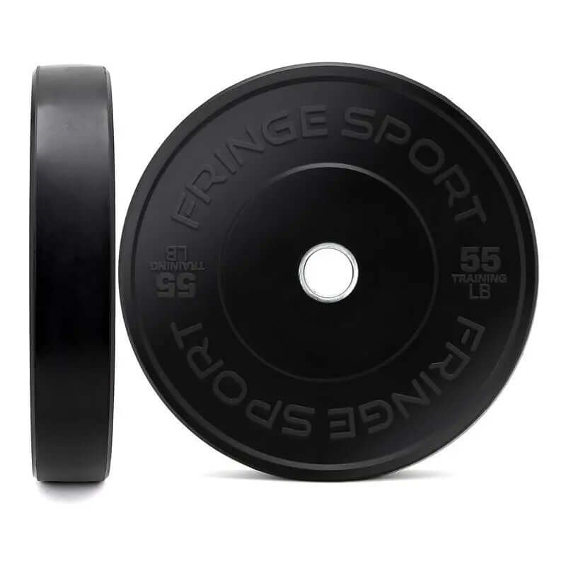 Black Bumper Plates (Pairs)