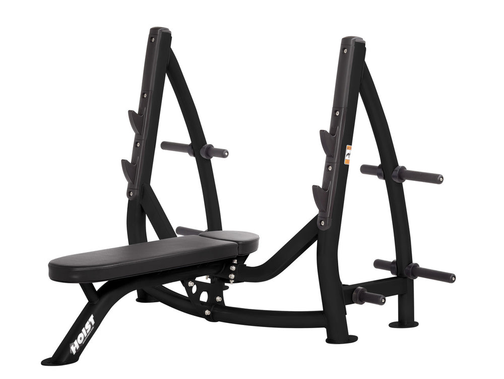 Hoist Fitness CF 3170 Commercial Flat Olympic Bench with Storage