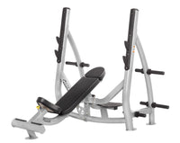 Hoist Fitness CF 3172 Commercial Incline Olympic Bench with Storage