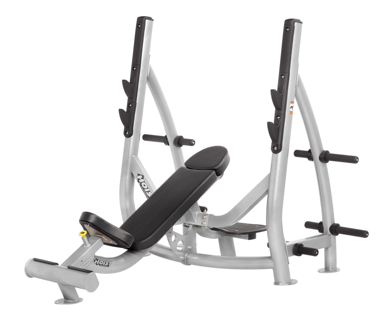 Hoist Fitness CF 3172 Commercial Incline Olympic Bench with Storage