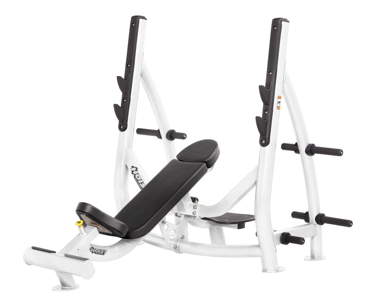 Hoist Fitness CF 3172 Commercial Incline Olympic Bench with Storage