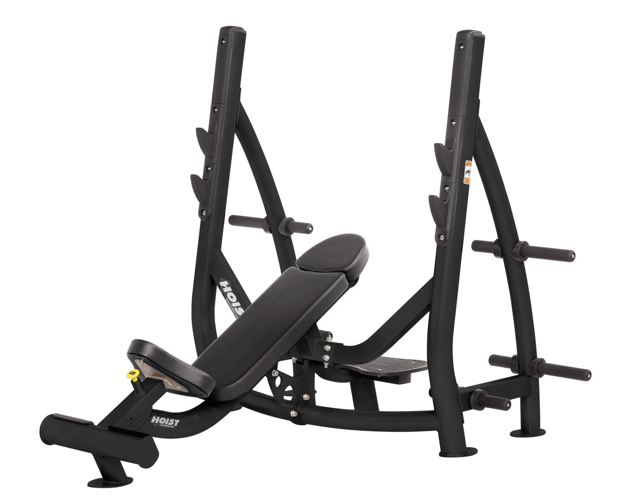 Hoist Fitness CF 3172 Commercial Incline Olympic Bench with Storage